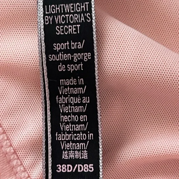 Victoria’s Secret lightweight sports bra 38 D EUC - Picture 3 of 7